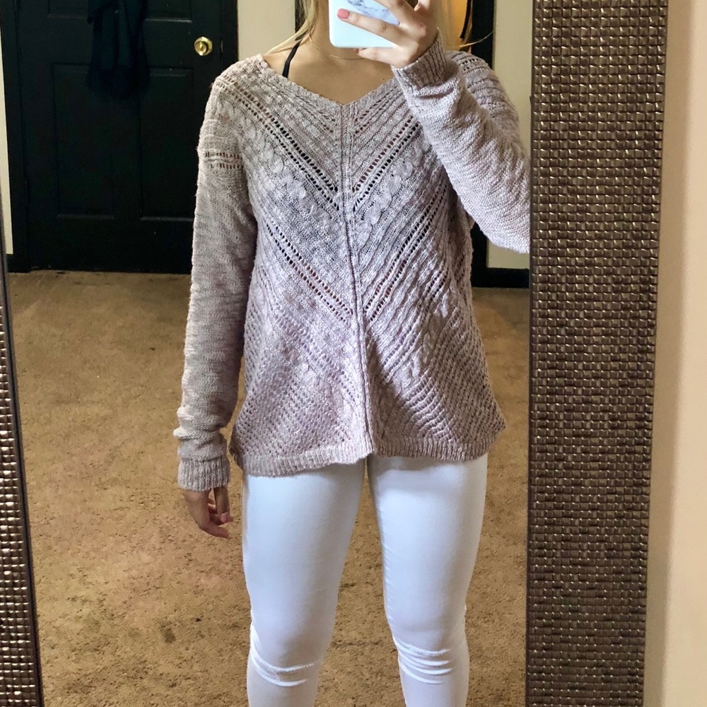 Lavender sweater